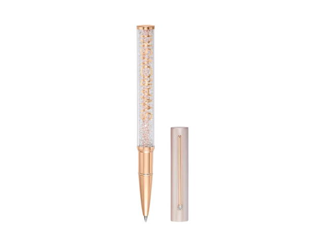 Swarovski Swarovski Crystalline Ballpoint Pen Rose Gold Tone Pink Lacquered Rose Gold-tone Plated - view 2
