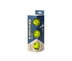 Buy HEAD Pro Penn 40 Outdoor Pickleballs 3/Pack at Sasom – Authentic and Ready to Ship