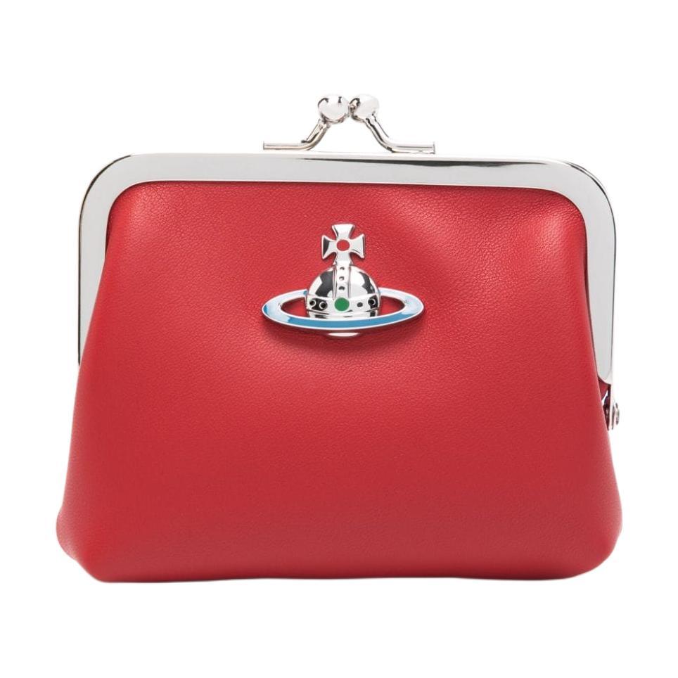 Vivienne Westwood Vivienne Westwood Nappa Leather Coin Purse Women's Bright Red
