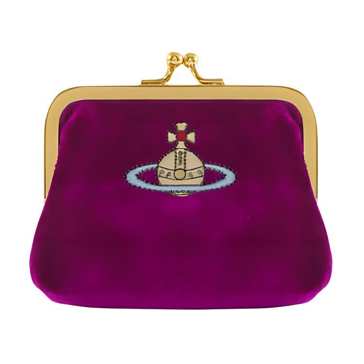 Vivienne Westwood Vivienne Westwood Cotton Coin Purse Women's Purple