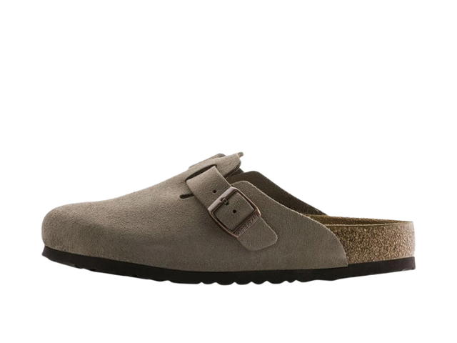 Birkenstock Birkenstock Boston Series Closed Toe Slippers Taupe - view 2