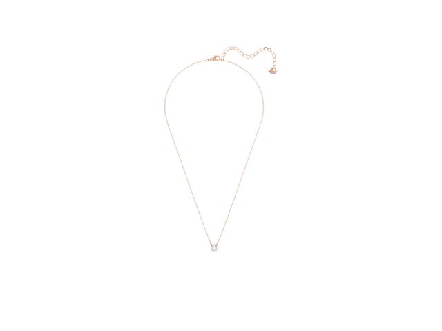 Swarovski Swarovski Stilla Attract Set In Round Cut White Rose Gold-Tone Plated - view 1