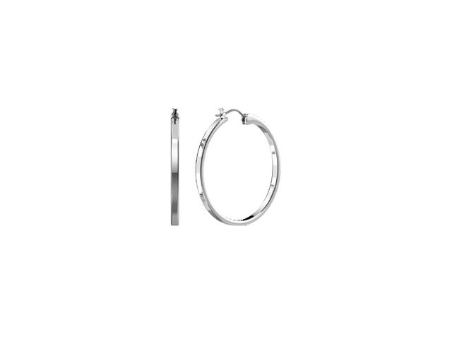 Swarovski Swarovski Sommerset Hoop Earrings White - view 2
