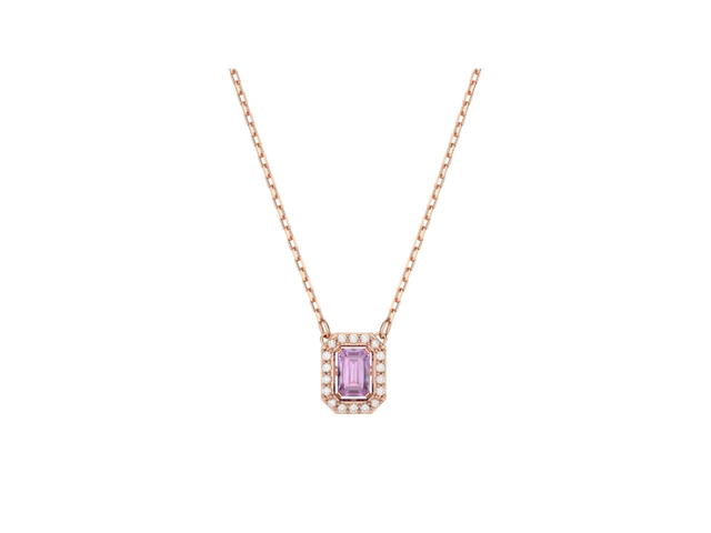 Swarovski Swarovski Una Necklace Reddish Purple - view 1