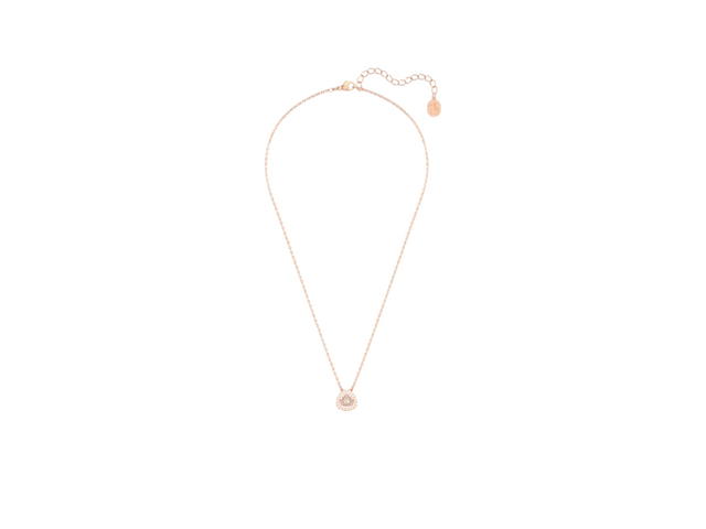 Swarovski Swarovski Millenia Necklace Trilliant Cut White Rose Gold-tone Plated - view 2