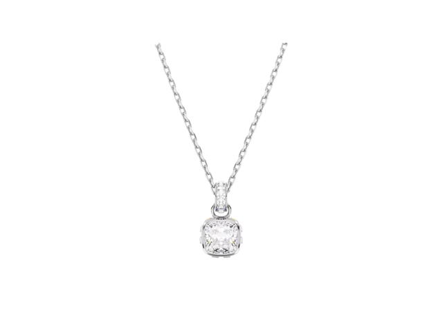 Swarovski Swarovski Birthstone Pendant Necklace White - view 1
