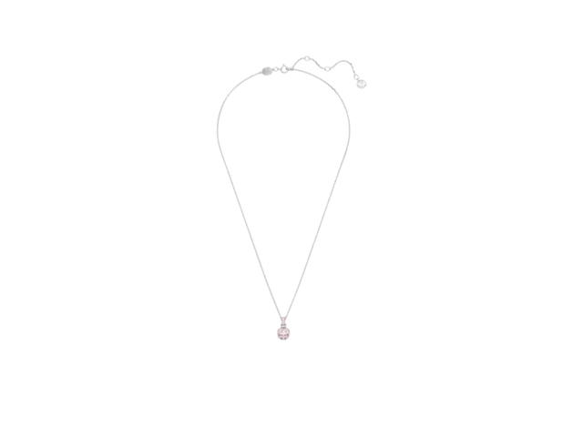 Swarovski Swarovski Birthstone Pendant Necklace Pink - view 2