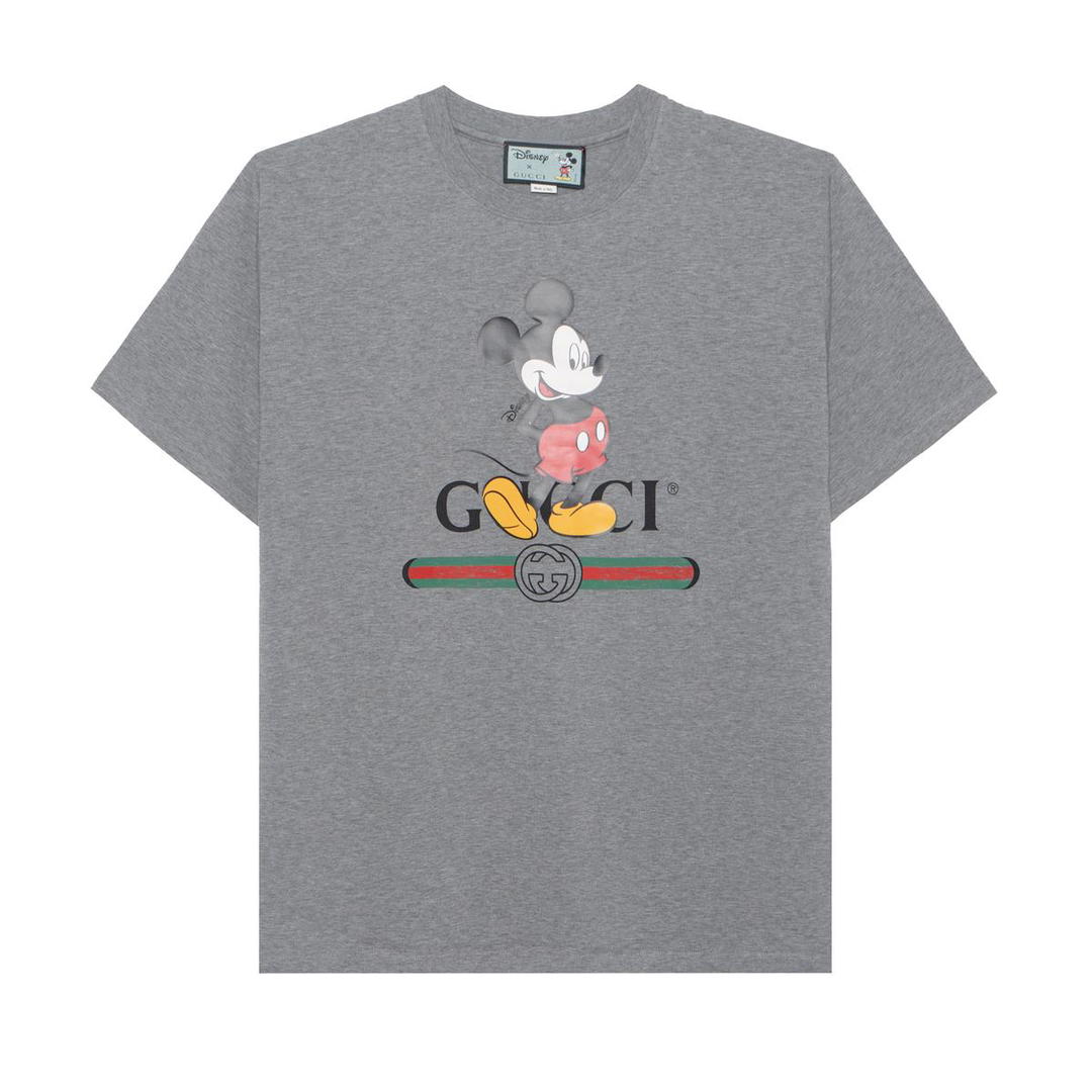Gucci Gucci X Disney Oversized Logo Print T shirt