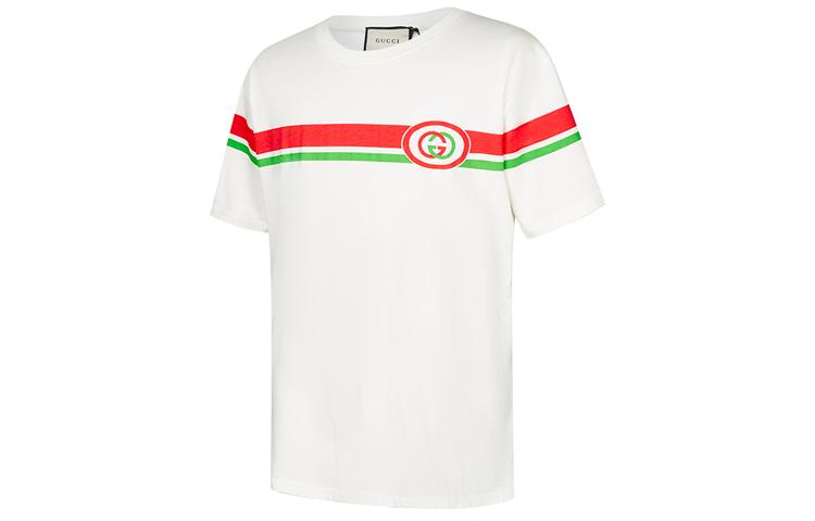 Gucci Gucci Logo Crew Neck T Shirt