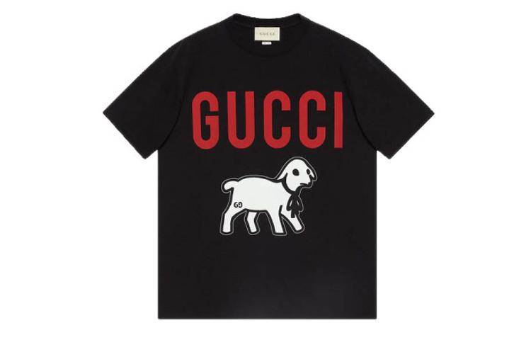 Gucci Gucci T-Shirts Men Black