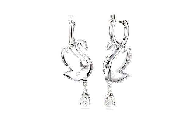 Swarovski Swarovski Swan Earrings - Blue - view 3