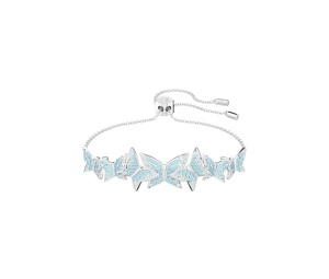 Buy Swarovski Idyllia Lilia Bracelet Butterfly Blue Rhodium Plated at Sasom – Authentic and Ready to Ship