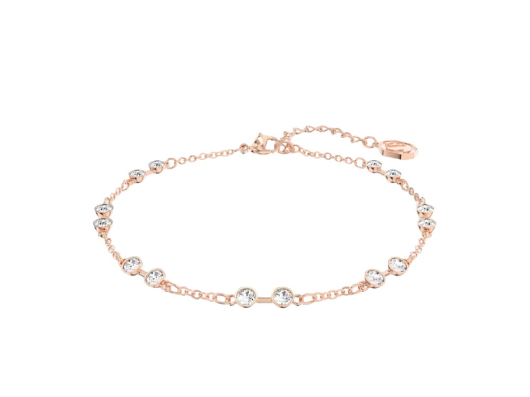 Swarovski Swarovski Swarovski Remix In White Crystal Rose Gold Plated