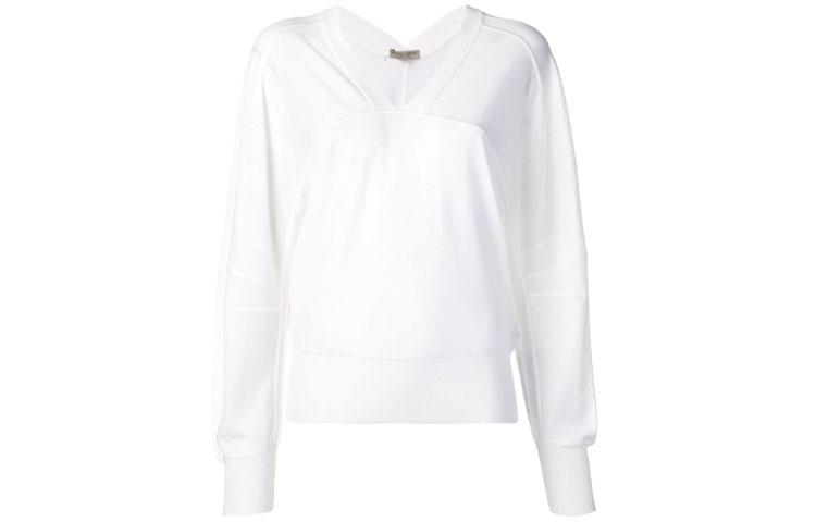 Bottega Veneta Bottega Veneta Loose Fit Sweater Women's White