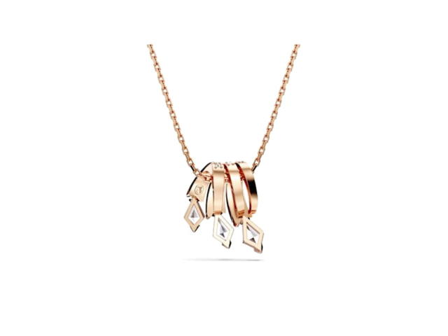 Swarovski Swarovski Dragon & Phoenix Necklace White Rose Gold 18K - view 2
