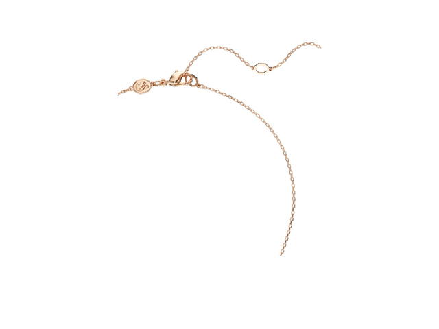 Swarovski Swarovski Meteora Pendant Necklace White Rose Gold Tone - view 3