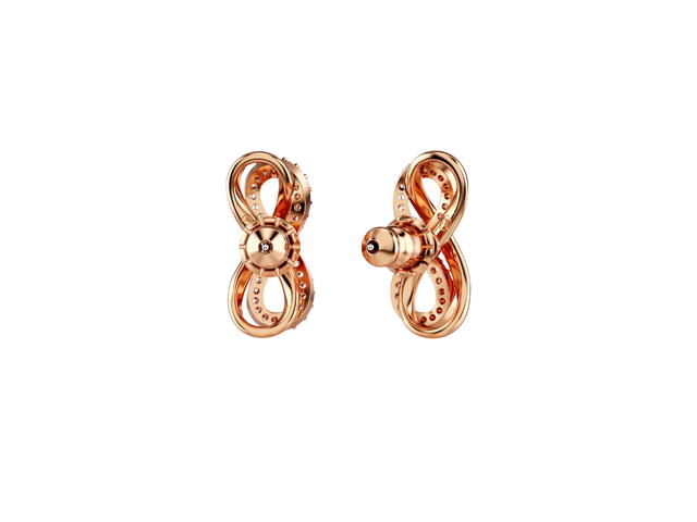 Swarovski Swarovski Hyperbola Stud Earrings White - view 3