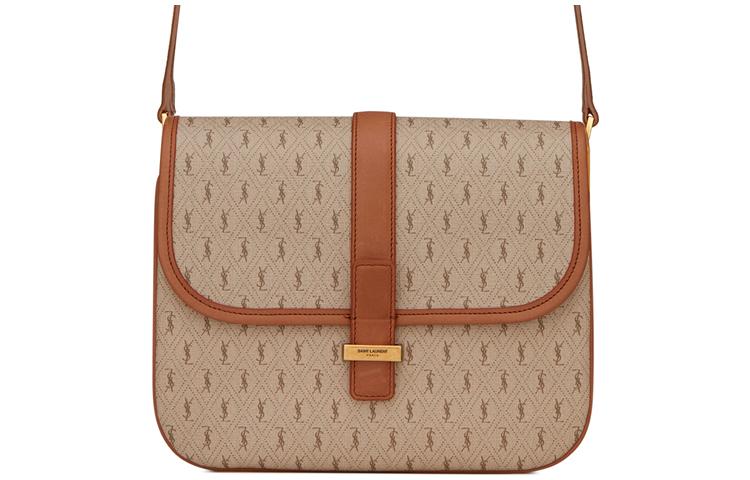 Saint Laurent Saint Laurent Canvas With Leather Camera Bag, Shoulder Bag, Crossbody Bag Women's