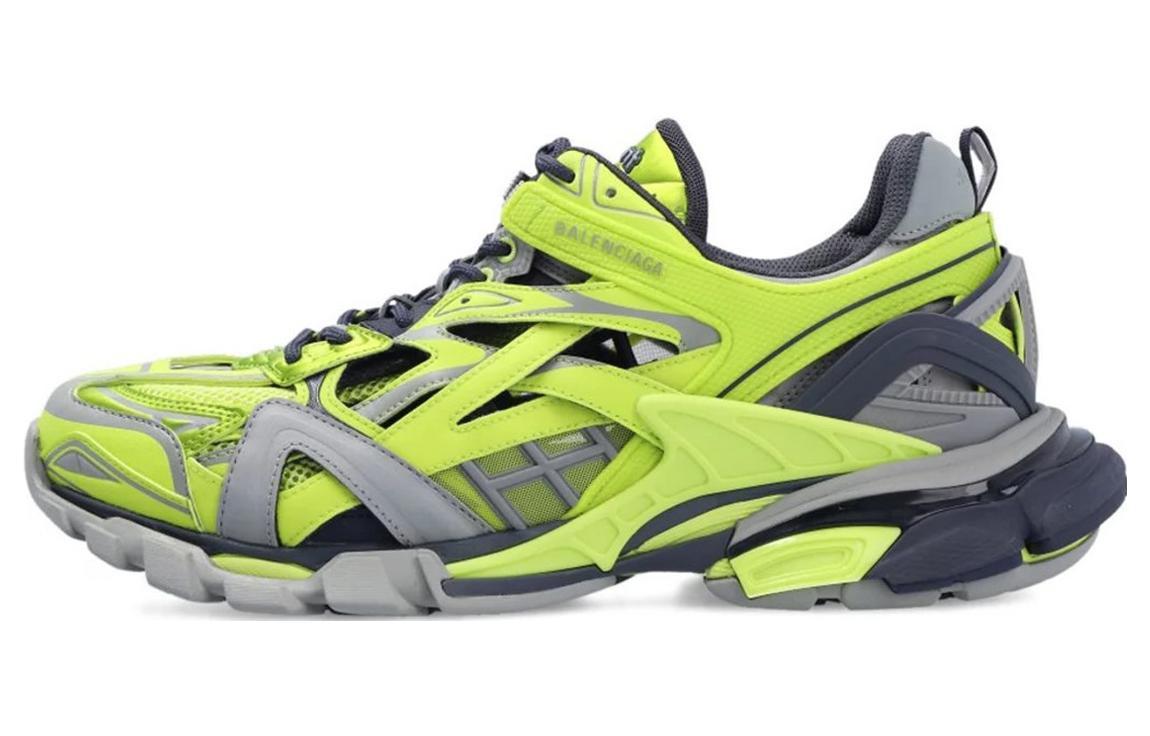 Balenciaga Balenciaga Track.2 'Grey Neon Yellow' Women's