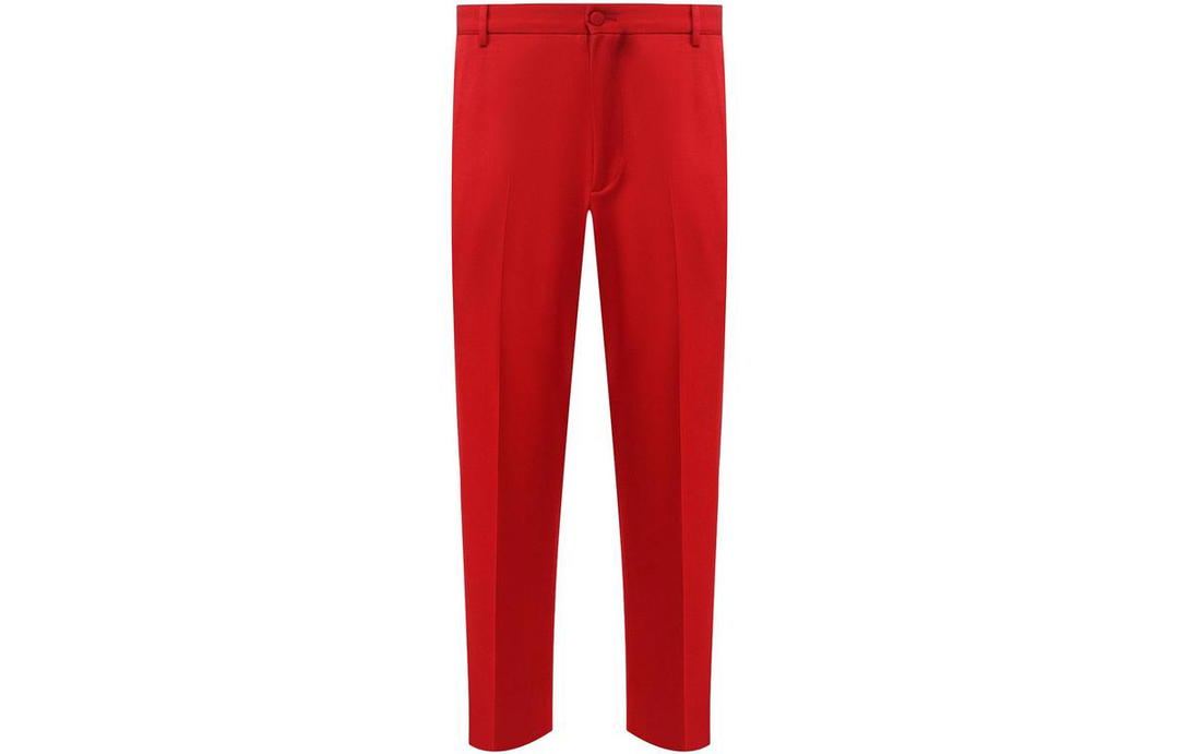 Gucci Gucci Casual Pants Men Red