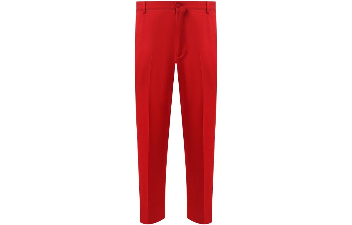 Gucci Gucci Casual Pants Men Red