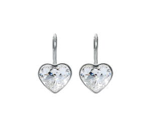Buy Swarovski Bella Drop Heart Earrings White at Sasom – Authentic and Ready to Ship