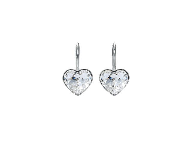 Swarovski Swarovski Bella Drop Heart Earrings White - view 1