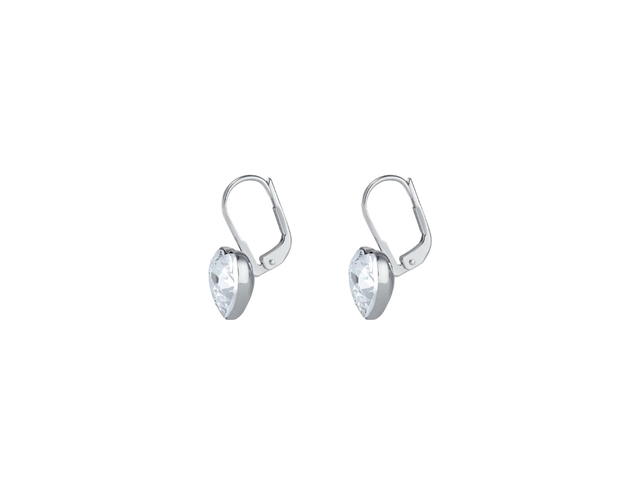 Swarovski Swarovski Bella Drop Heart Earrings White - view 3