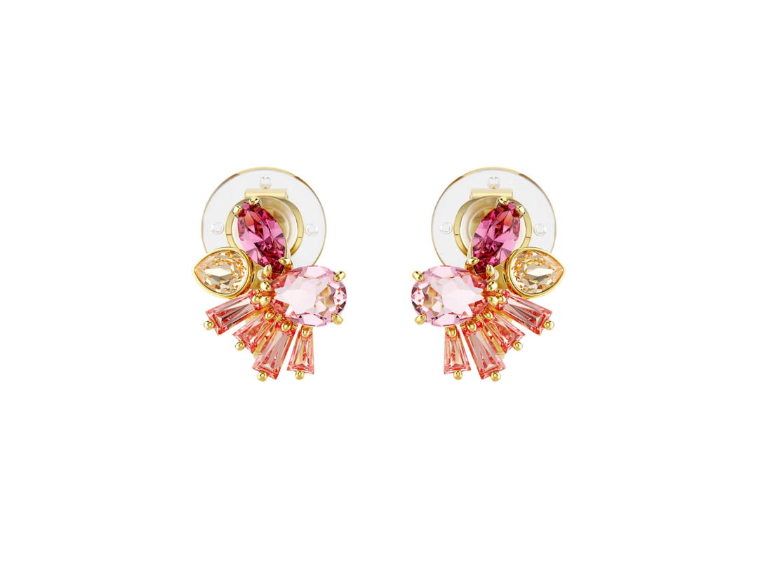 Swarovski Swarovski Gema Clip Earrings Pink