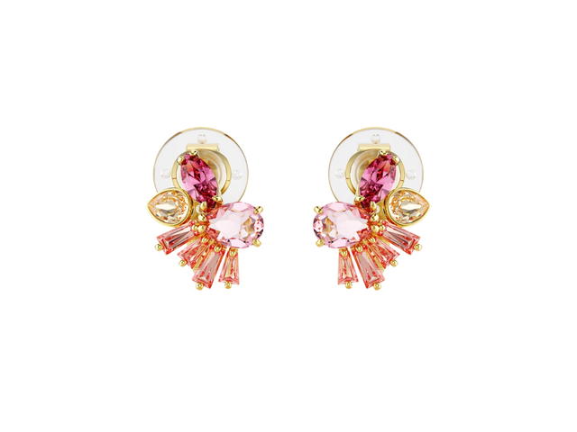 Swarovski Swarovski Gema Clip Earrings Pink - view 1