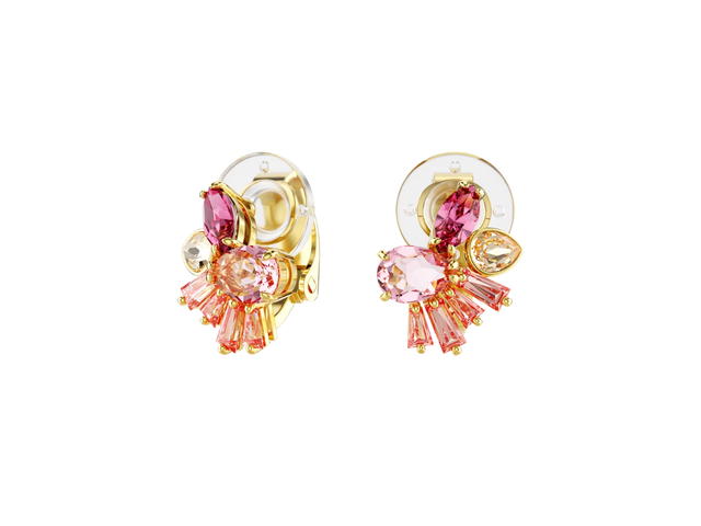 Swarovski Swarovski Gema Clip Earrings Pink - view 2