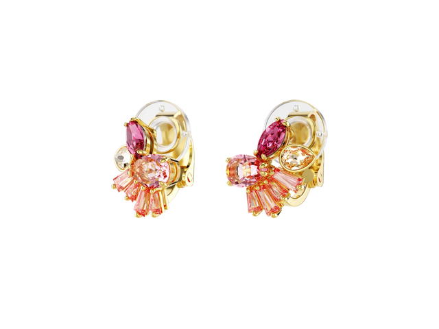 Swarovski Swarovski Gema Clip Earrings Pink - view 3
