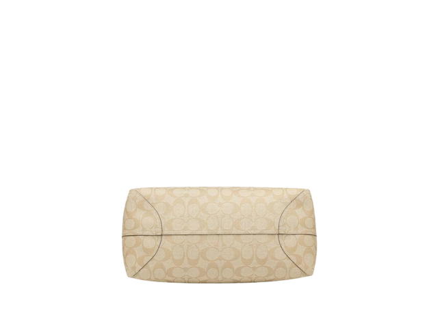Coach Coach City Tote In Signature Canvas Cream - view 4