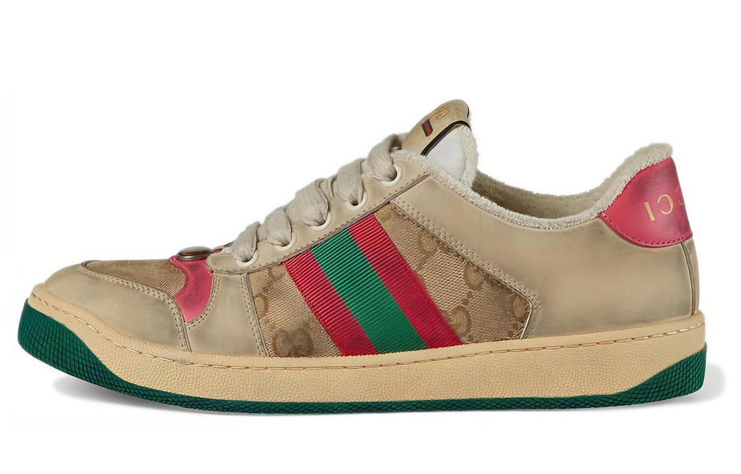 Gucci Gucci Women's Screener 'Distressed Pink Green' Women's