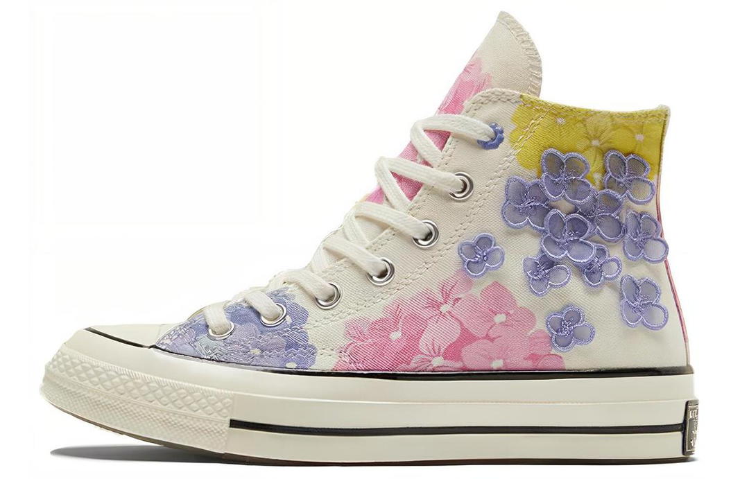 Converse Converse Chuck Taylor All Star 70 Hi Floral Beige Women's