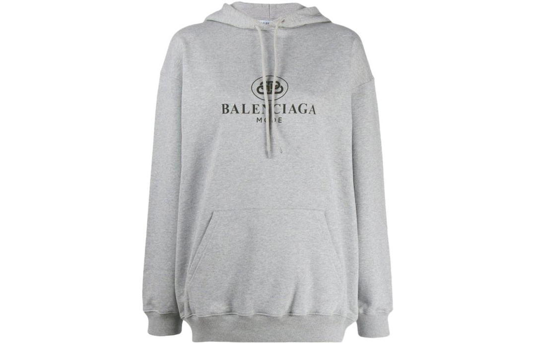Balenciaga Balenciaga Sweatshirt Loose Fit Style Women's Gray