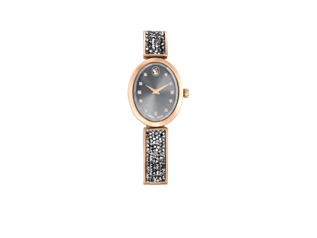 Swarovski Swarovski Crystal Rock Oval Watch Gray