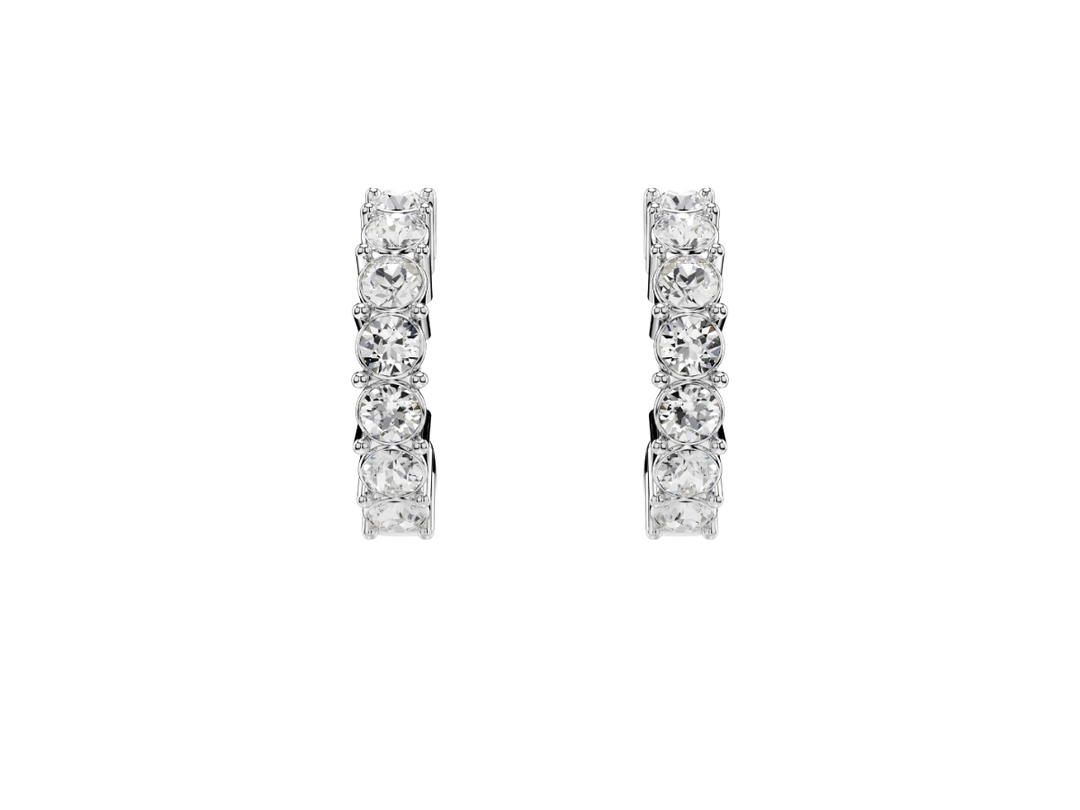 Swarovski Swarovski Mini Hoop Earrings Silver