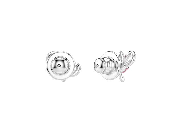 Swarovski Swarovski Lifelong Bow Stud Earrings Pink - view 4