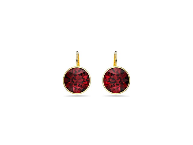 Swarovski Swarovski Round Cut Bella Drop Earrings Red - view 1