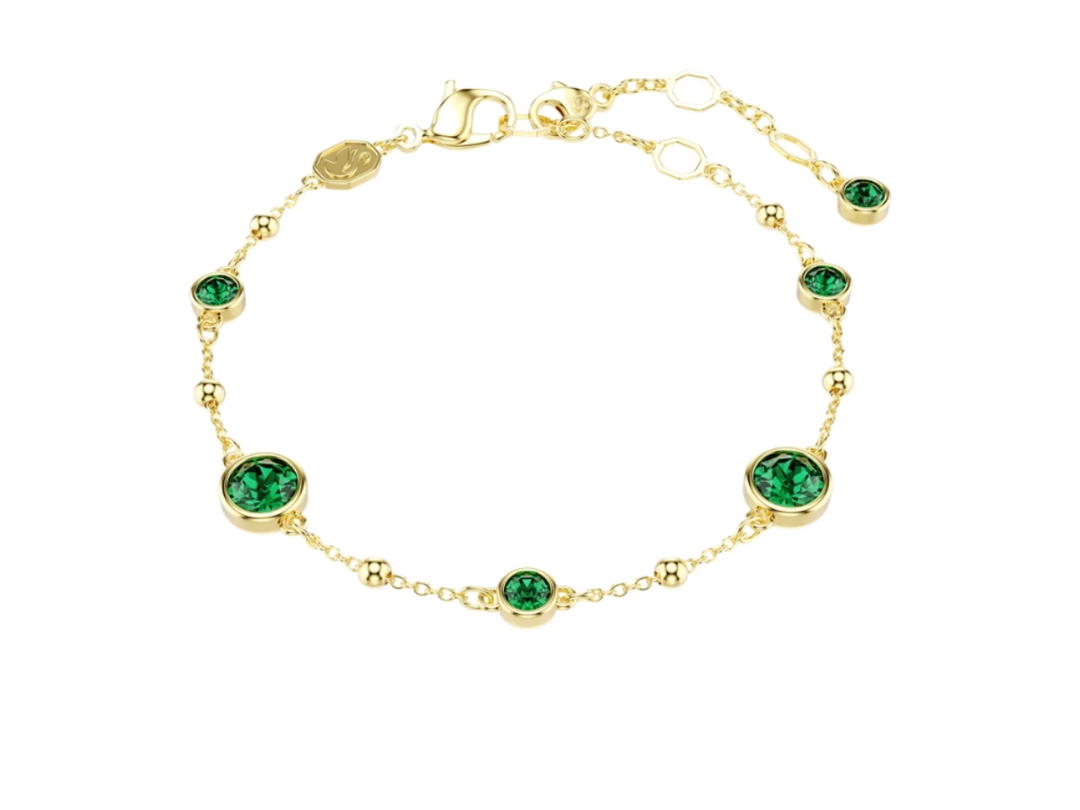 Swarovski Swarovski Imber Bracelet Green Gold-Tone Plated