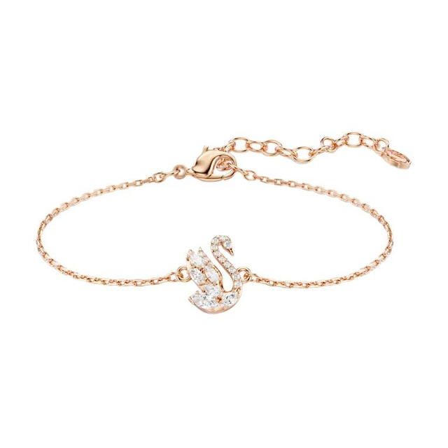Swarovski Swarovski Swan Bracelet - Rose Gold/White - view 2