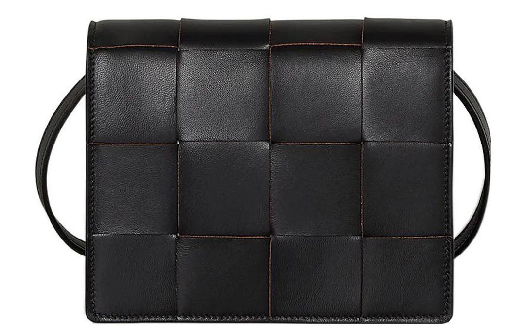 Bottega Veneta Bottega Veneta Sheepskin Shoulder Bag, Crossbody Bag Regular Women's Black