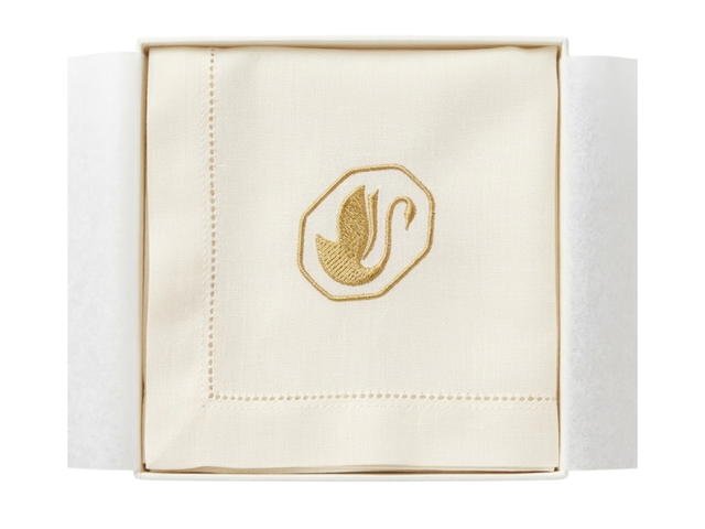 Swarovski Swarovski Napkins Set of 4 Cream - view 2