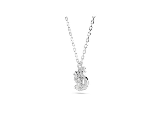 Swarovski Swarovski Swan Pendant White Rhodium Plated - view 3