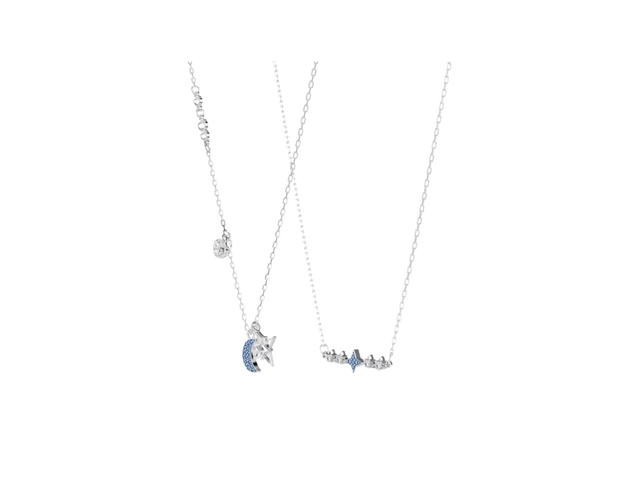 Swarovski Swarovski Symbolica Necklace Symbolica Blue Rhodium Plated - view 2