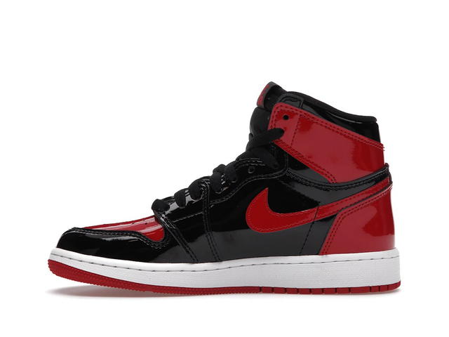 Jordan Jordan 1 Retro High OG Patent Bred (GS) - view 3