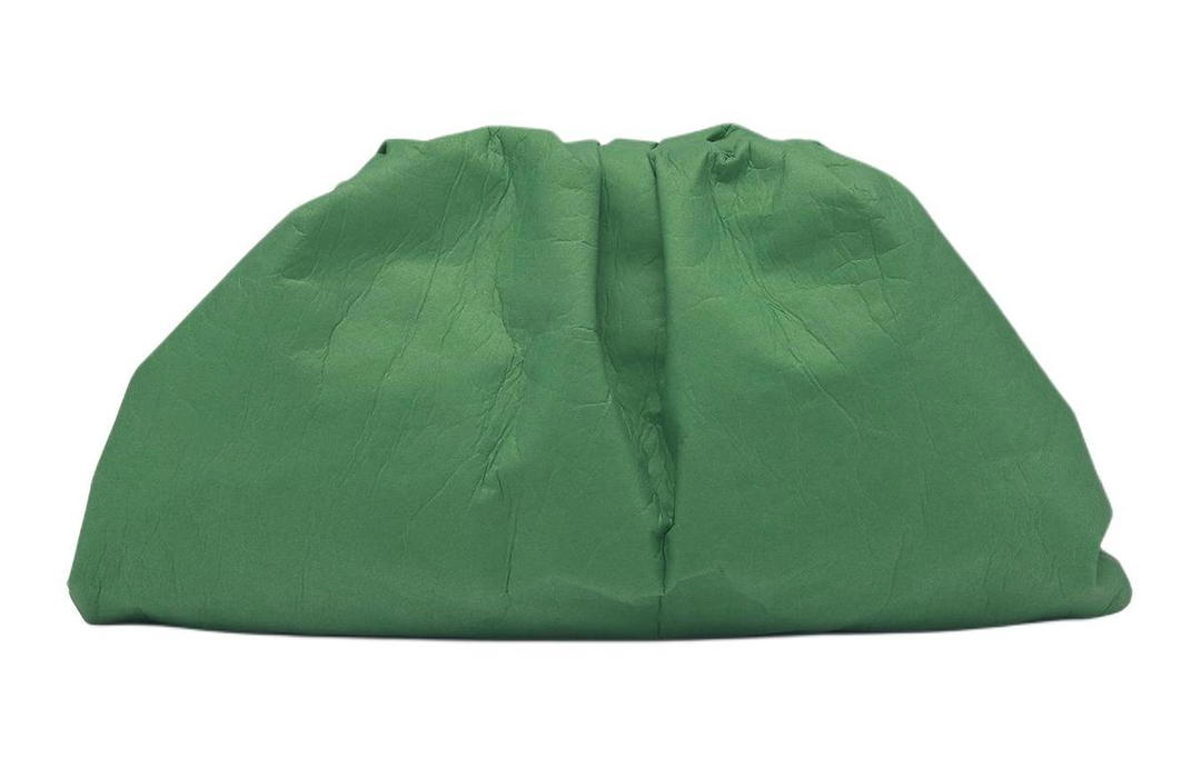 Bottega Veneta Bottega Veneta Cow Leather Clutch Women's Green