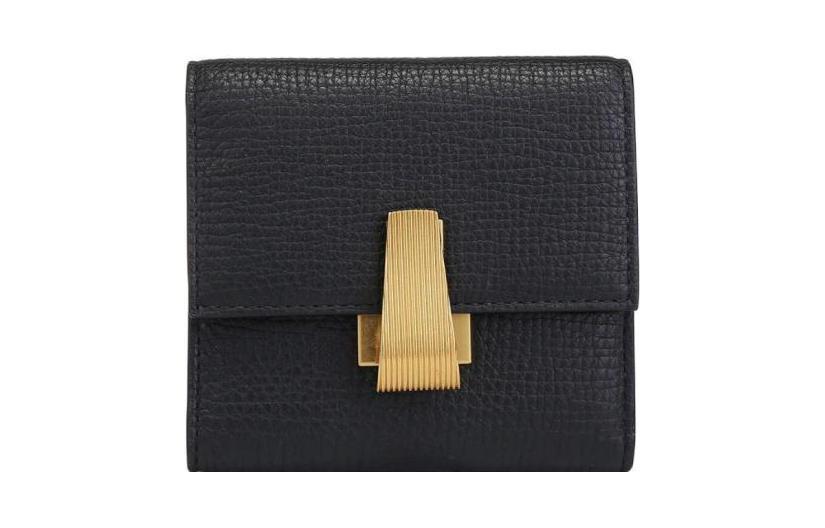 Bottega Veneta Bottega Veneta Calfskin Wallet Women's Black
