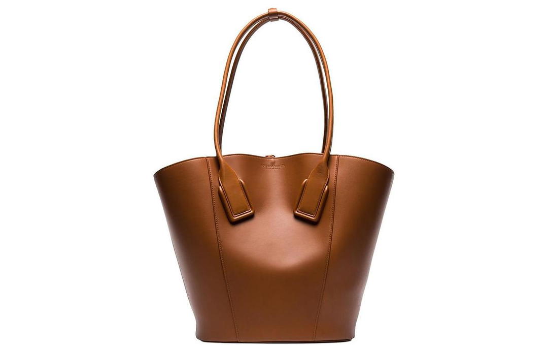 Bottega Veneta Bottega Veneta Leather Tote Bag, Shopping Bag, Handbag Regular Women's Brown